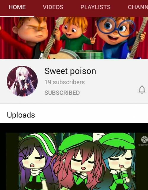 Plss search (sweet poison glmv) and subscribe and dont foget to click the bell

if you dont find it