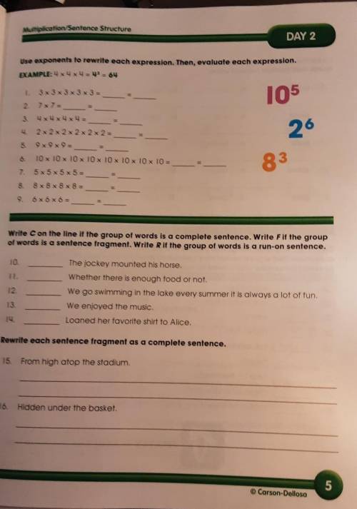 Please help I need help doing this 6th grade worksheet. I'll give  to whoever gives all the