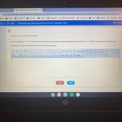 HELP PLS ASAP!

The function f(x) = 7x + 1 is transformed to function g through a horizontal compr