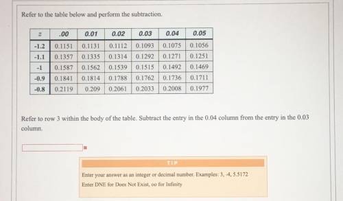 For this problem I thought it meant to subtract 0.1492 - 0.1515 = -0.0023 how