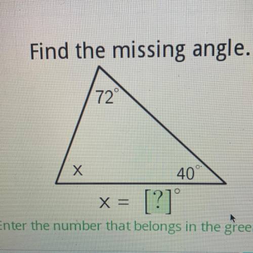 What is the missing angles?