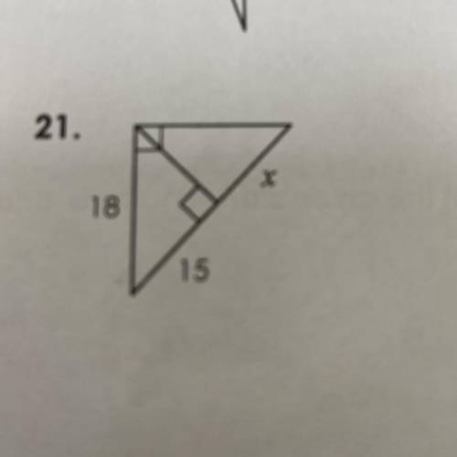Please help 
Solve for x