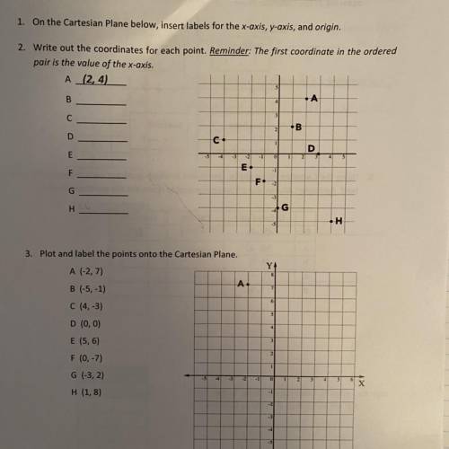 Please help solve these problems if not al from A to H