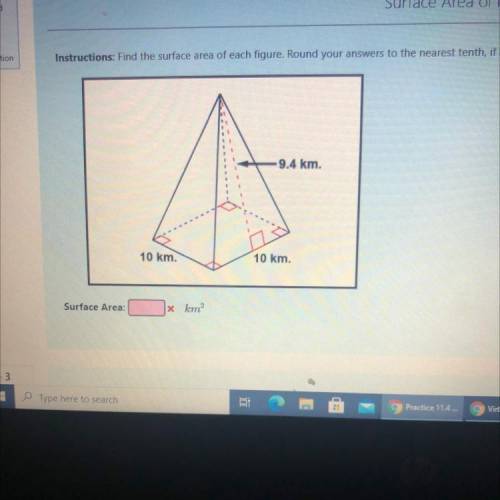Surface Area of Pyramids

 
Instructions: Find the surface area of each figure. Round your answers