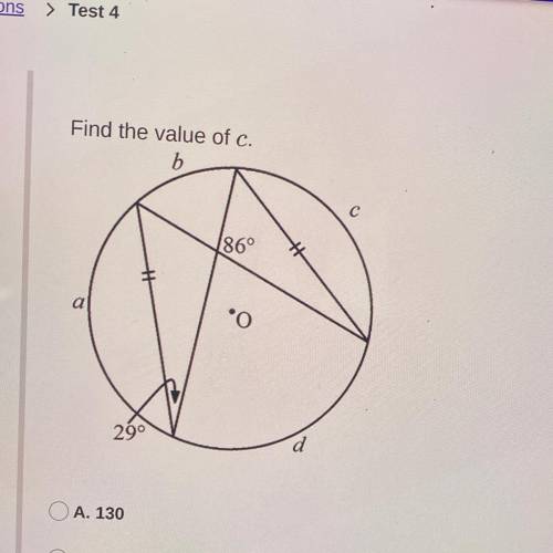 Find the value of c.