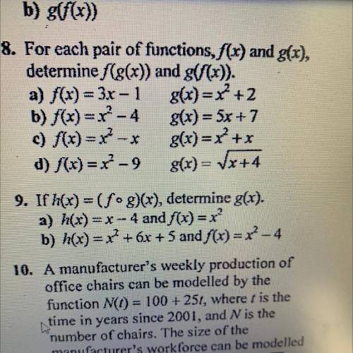 Question 9 plz show ALL STEPS