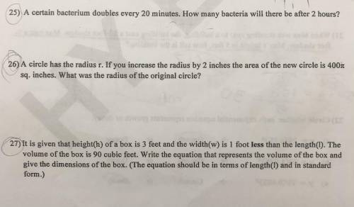 Can someone please help me with these 3 questions?