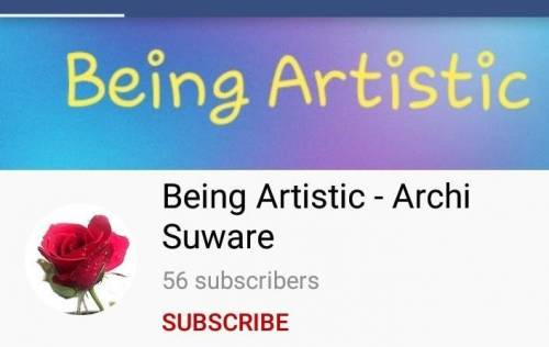 Pls subscribe to my channel

Being Artistic Archi Suware pls support my channel I share crafts and
