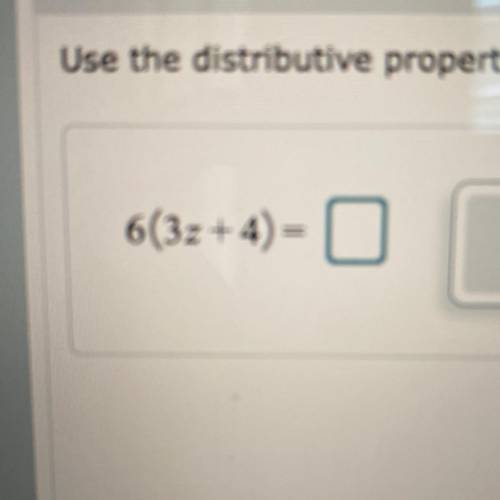 Use the distributive property to clear parentheses