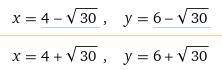 At what points do these graphs intersect
y=x²-x-6
y=x+2