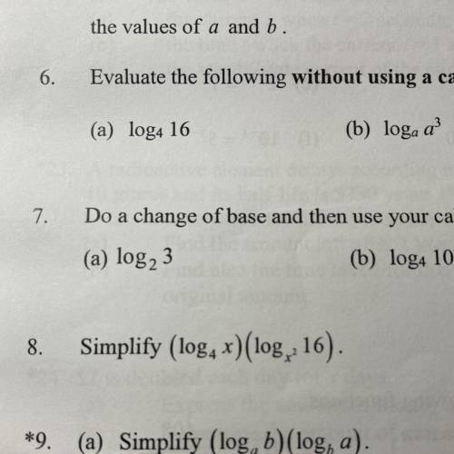 Only for question 8 
Pls make it easy for me to understand