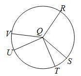 Please help me! Thank you!

Given the central angle, name the arc formed.
∠RQT
A. SV
B. RT
C. RQT