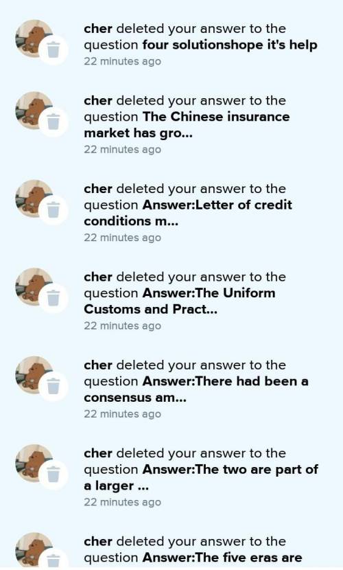 Who is cher he Deleted. My every.answers. If he following. You are your following. means. Pls Give.