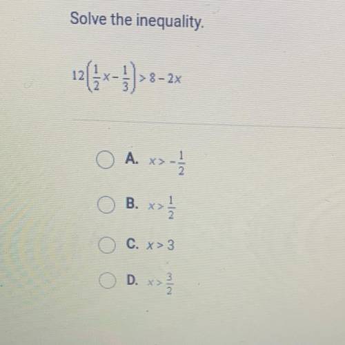Solve the inequality fraction [HELP]