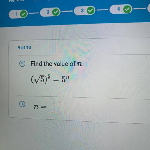 What’s the value of n?