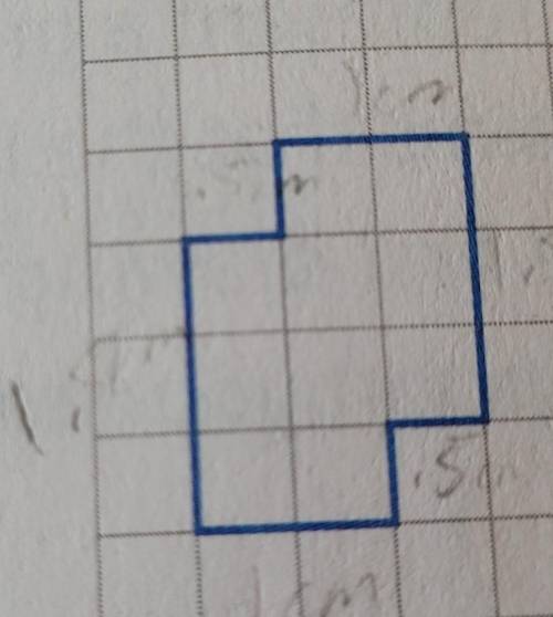 The image at the right is a scale drawing of a parking lot. The length of each square on the grid r