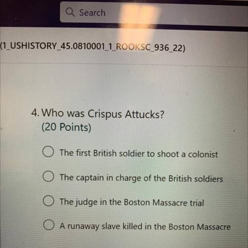 Who was Crispus Attucks?