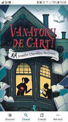 Rezumat cartea Vanatori De Carti de Jenifer Chamblis Beterman. pls