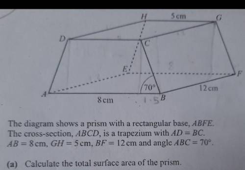 Pls help me find surface area of shape​