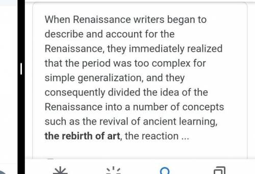 What was the Renaissance a response to? What did it value?