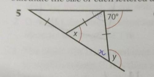 Pls solve for x and y