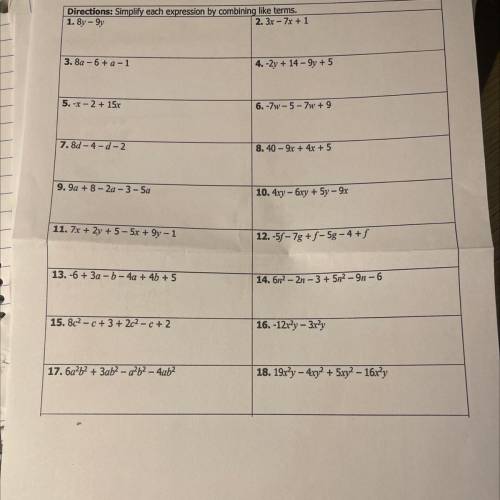 Can someone solve these for me with shown work?