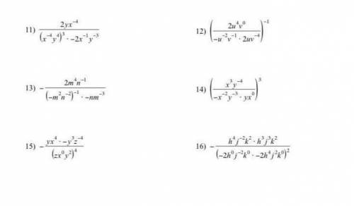 Instructions:Simplify.Your answer should contain only positive exponents.

Anyone,I need help I ha