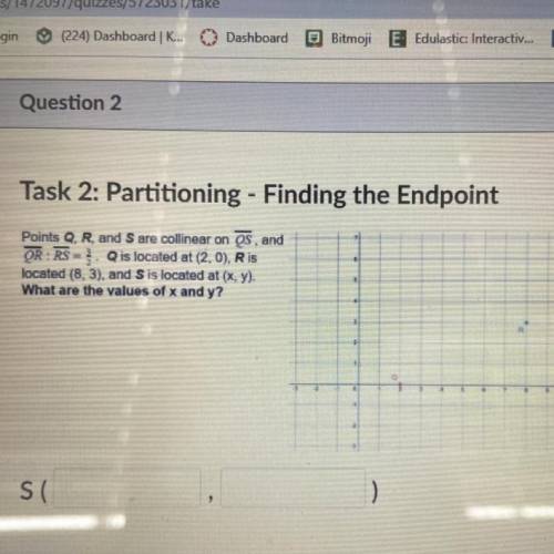 Partitioning- finding the endpoint