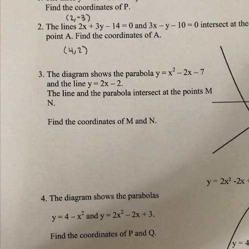 I would like some help with QUESTION 3. Please