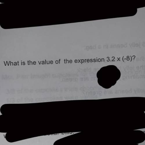 What is the expression of 3.2x(-8)