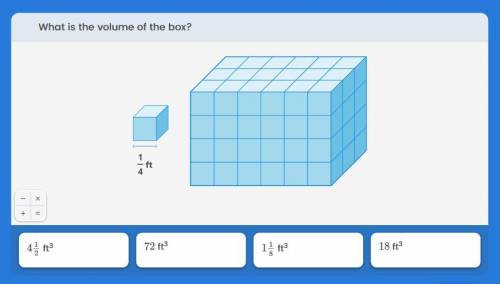 What is the volume of the box?