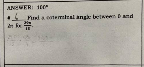 I need help with a Radians and degrees question that has me stumped. Answer needs to be in radians