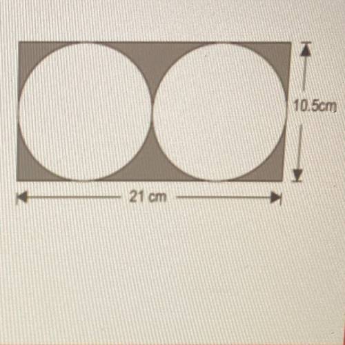1.What is the area of the circles
What is the area of the shaded region?