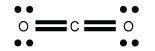 Which of the following is the Lewis structure for CO2?