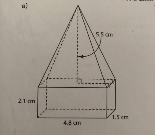 what am i doing wrong? i cannot figure out why i can't get the surface area. the answer says it's 6
