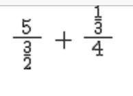 What is the answer to this problem fraction right here