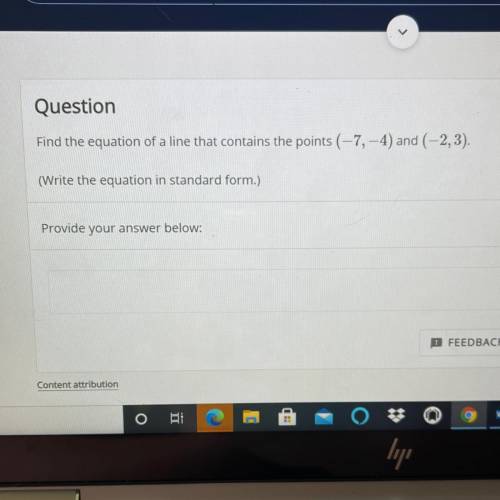 Write the equation in standard form