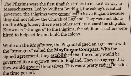What was so unique about the Mayflower Compact?​