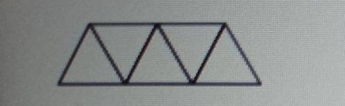 Find the perimeter when 115 triangles are put together in the pattern shown below. Assume that all