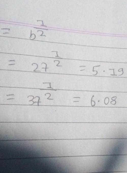 Estimate the value of √27
Estimate the value of √37