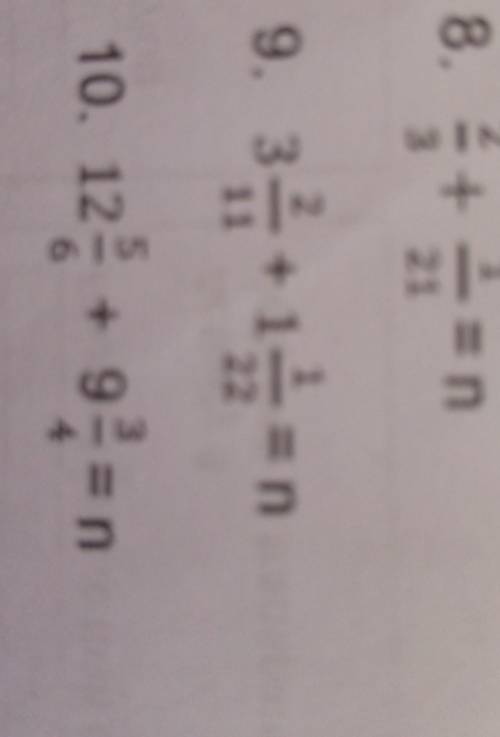 Evaluate the fractions and show your complete solution. Express your answer in lowest term. Write y