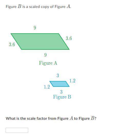 Please help what is the scale factor i am very confused