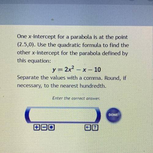 Help solve this problem?! Parabola and it’s intercepts.