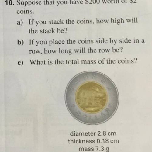 You have $200 worth of $2 coins