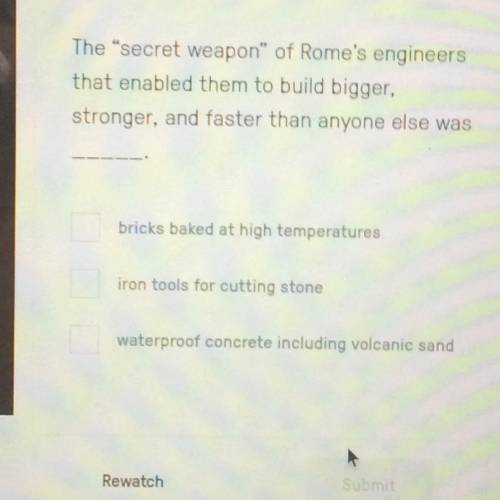 The secret weapon of Rome's engineers

that enabled them to build bigger,
stronger, and faster t