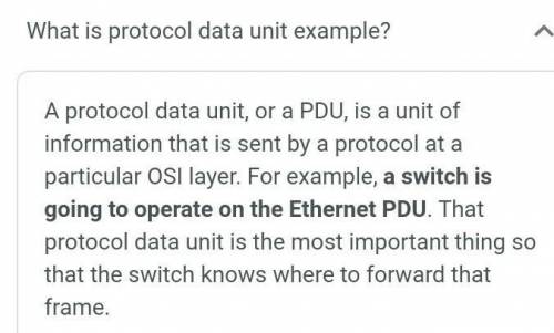 What is protocol data