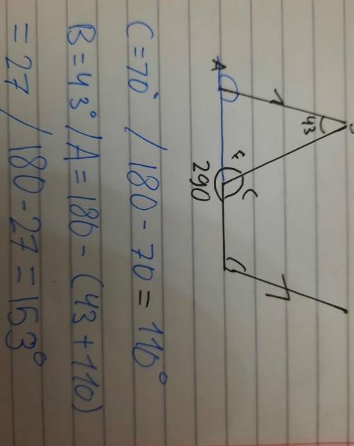 AB || DE. Calculate the value of angle x°.