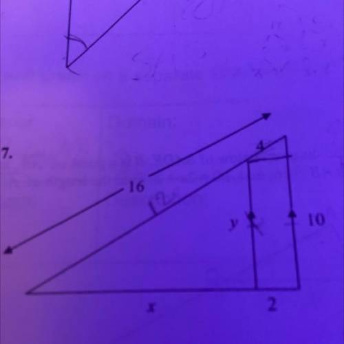 I need help figuring out what x is