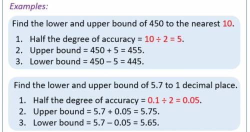 What is the upper bound and lower bound for 35.7