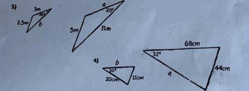 Please help me with this problem it is pair each of triangles are similar but not drawn to scale. C